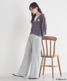 earth music&ecology 【予約】miffy/earth 刺繍スウェットパンツ