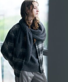 ICB 【30th ANNIVERSARY】ルレックスフォックスアルパカ ニットスカーフ