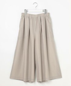 J.PRESS LADIES L エアリースパンボイル ガウチョ パンツ