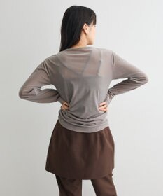 CRAFT STANDARD BOUTIQUE シアーベロアサイドギャザープルオーバー