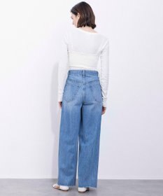 NAVE 【Nave　洗える】デニム ワイドパンツ