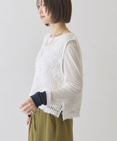 AMERICAN HOLIC 【選べる丈】Ｖネックレースベスト