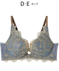 AMPHI ブラジャー 谷間メイク 脇高設計 細身え効果 Gカップまで対応 大きいサイズ 【Glama-Rich グラマリッチ 脇スッキリタイプ】ブラ BYJ603 アンフィ／ワコール