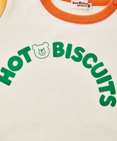 MIKI HOUSE HOT BISCUITS 【70-120cm】ロゴシリーズ 半袖Tシャツ