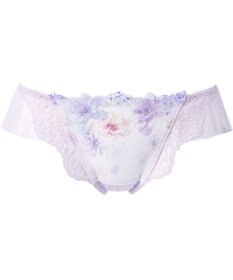 WACOAL Ｔバック ショーツ 【リボンブラ 脇すっきり】 BXB443とペア はきこみ丈あさめ ソング レディース PXB443 /ワコール