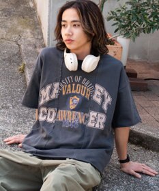 WEGO 【ユニセックス着用ITEM/MLサイズ展開】ドッキングカレッジスウェT（SS）