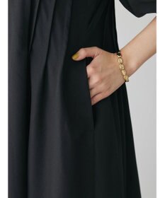 Green Parks ボリューム袖ロングワンピース