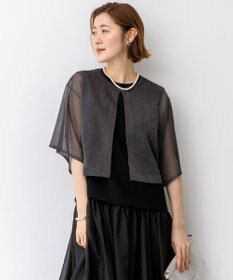 23区 S 【APPLAUDIR】グロッシーニット ボレロカーディガン