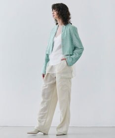 BEIGE， 【GISELe 4月号掲載】KOCHIA / ファージャカードクルーネックブラウス