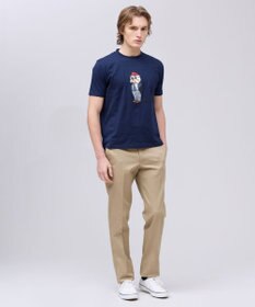 J.PRESS MEN 新デザイン【BULLDOG BOY】プリント Tシャツ