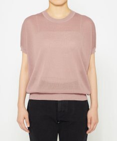 uncrave シアー ニットプルオーバー