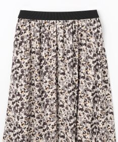 ANY 【ウエストゴム】モザイクプリントスカート