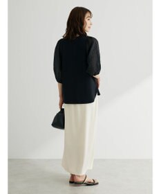 Green Parks ・ＳＵＧＡＲ　ＳＰＯＯＮ　シャーリング袖プルオーバー