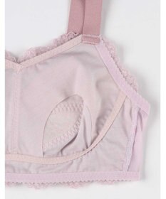 AMPHI ナイトブラ 眠っている間もバストをサポート 夜用ブラ 昼夜問わず使用可能 【ナイトアップブラ レーシィ】 ノンワイヤー ブラ ブラジャー LWF164 アンフィ／ワコール