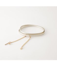 MIYABIYA La quoh with kirakaracho 南蛮七宝エンボスレザーショルダー紐