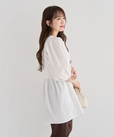 Green Parks ・ＥＬＥＮＣＡＲＥ　ＤＵＥ　２ｗａｙボリュームチュニック