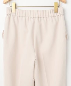 組曲 L 【KUMIKYOKU NAVY】コンフォータブルドレープ フリルテーパードパンツ