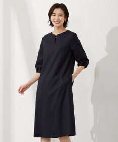 J.PRESS LADIES 【セットアップ対応・洗える・UVケア・速乾】 OXIJEWELストレッチ ワンピース