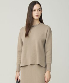 ICB コットンポリエステルスムース  プルオーバー ニット