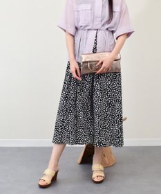 INTER-CHAUSSURES 【ANDREA CARDONE】レザーワイドサコッシュ