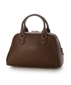 UNBILLION カシュカシュ cachechche / シボフェイクレザー2wayボストンバッグ