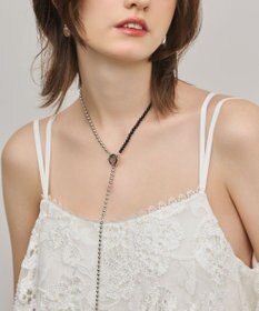 GRACE CONTINENTAL チュールレースロングワンピース