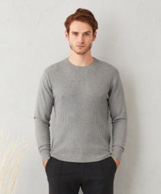 JOSEPH ABBOUD 【新色追加】チクチクしない SNOWYクルーネックニット