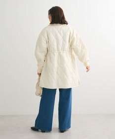 Green Parks リブスタンドキルティングコート