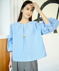 自由区 S 【SHIHOさん着用】ボリュームスリーブ ブラウス