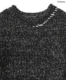 Green Parks ナイトメア／ラメメッシュニットプルオーバー