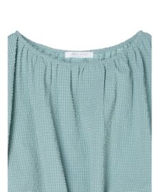 Green Parks 裾シャーリングブラウス