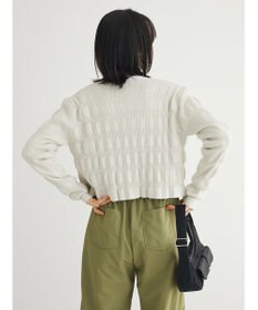 Green Parks ・ＡＮＤ　ＳＥＡＲＣＨ　ラメランダムリブカーディガン