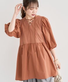 Green Parks ・ＥＬＥＮＣＡＲＥ　ＤＵＥ　２ｗａｙボリュームチュニック