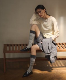 CRAFT STANDARD BOUTIQUE シアーベロアサイドギャザープルオーバー