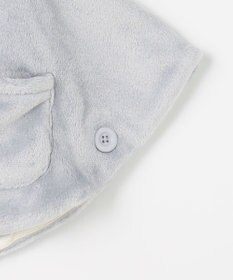 組曲 KIDS 【90㎝】あったかリバーシブルマント