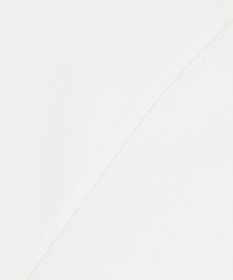 ICB 【先行予約】BackSatinAmunzen 5分袖Vネック配色ブラウス