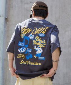 WEGO 【SMLサイズ展開】別注BENDAVISグラフィックT（SS）