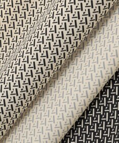 23区 【洗える】ジオメトリックパネルプリント スカート