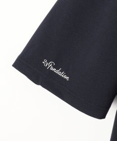 23区GOLF 【23Fondation/MEN】【UVケア】衿ロゴ モックネックシャツ