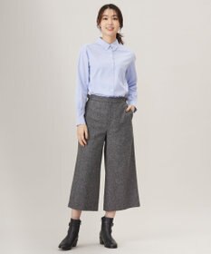 J.PRESS LADIES S 【WEB限定カラーあり】ツイードツイル キュロット パンツ
