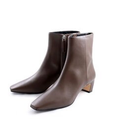 APOM イタリアンカーフ サイドジップアンクルブーツ 45