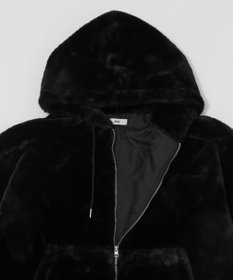 WEGO 【ユニセックス着用ITEM/MLサイズ展開】エコファーグラフィックブルゾン