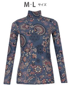 WACOAL あったかTシャツ あったかインナー アウターとしても利用可 保温性 ハイネック 10分袖 長袖 レディース CLD726 /ワコール