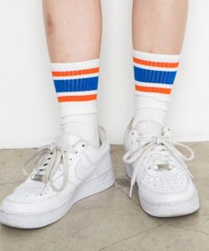 WEGO 底パイルラインソックス