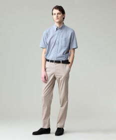 J.PRESS MEN 酷暑の清潔感もこれ一枚で【吸水速乾 / 抗菌防臭 / 防シワ】【J.PRESS OXFORD JERSEY】カノコインレイ半袖 シャツ / B.D.