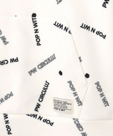 PW CIRCULUS 【 伸縮性あり 】【MEN】 LOGO  ネックウォーマー付フーディ