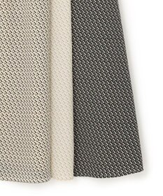 23区 【洗える】ジオメトリックパネルプリント スカート