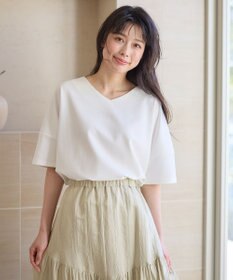 ANY ドライポンチVネックプルオーバー