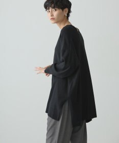 AMERICAN HOLIC バイパチＶネックロングニットプルオーバー