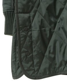 Green Parks リブスタンドキルティングコート